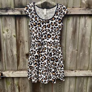 Lovely Day animal print dress sz. S
